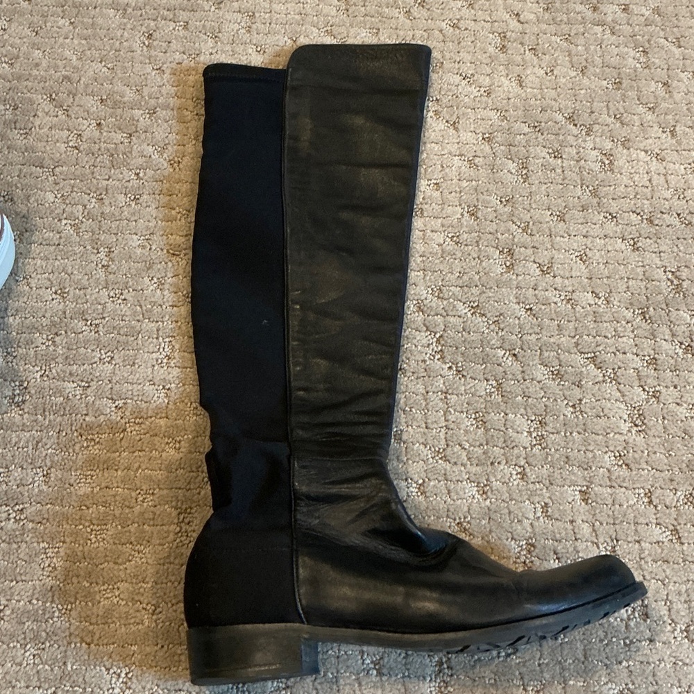 Stuart Weitzman over the knee Classic Black Boots